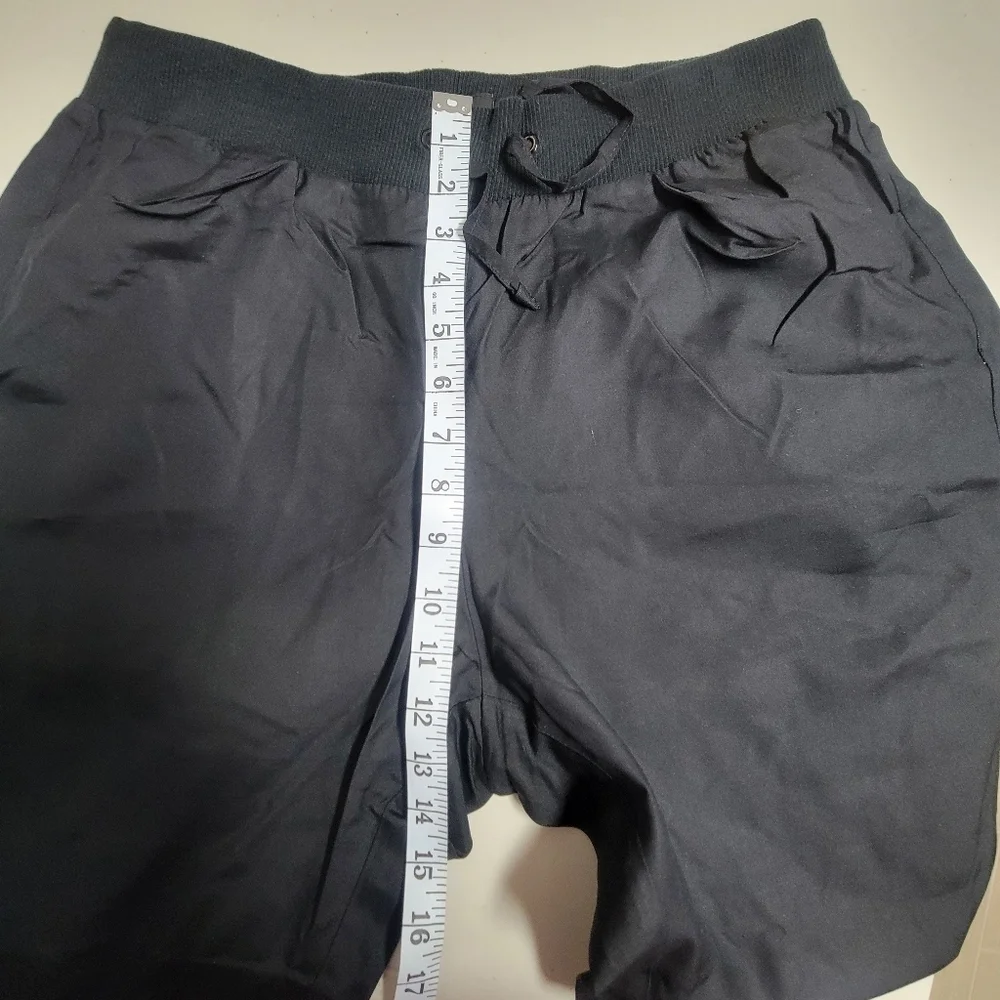 Rag & Bone 100% Silk Crepe Joggers.